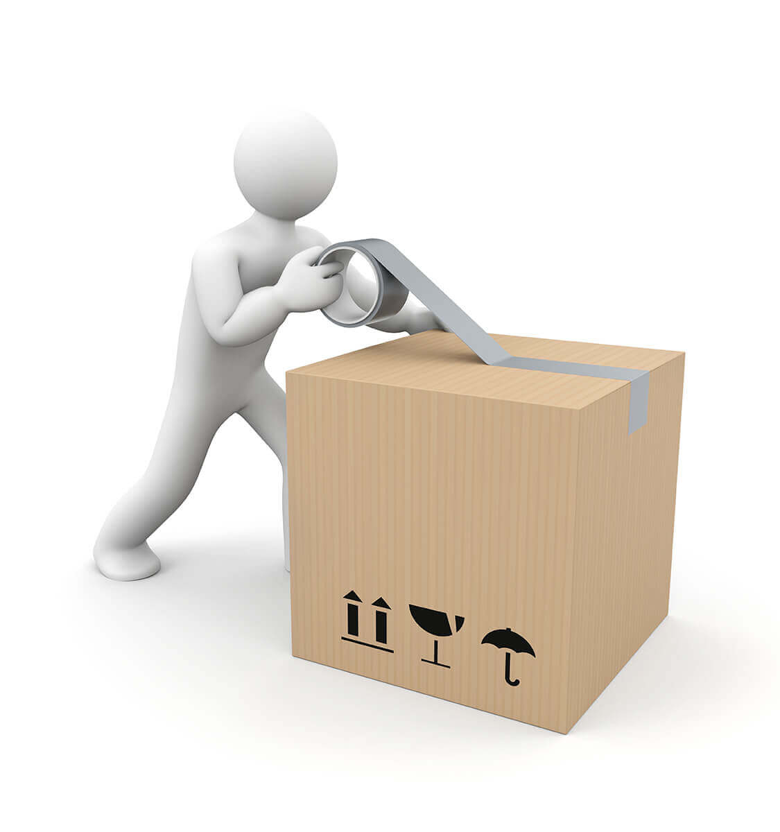local packers and movers with boxes